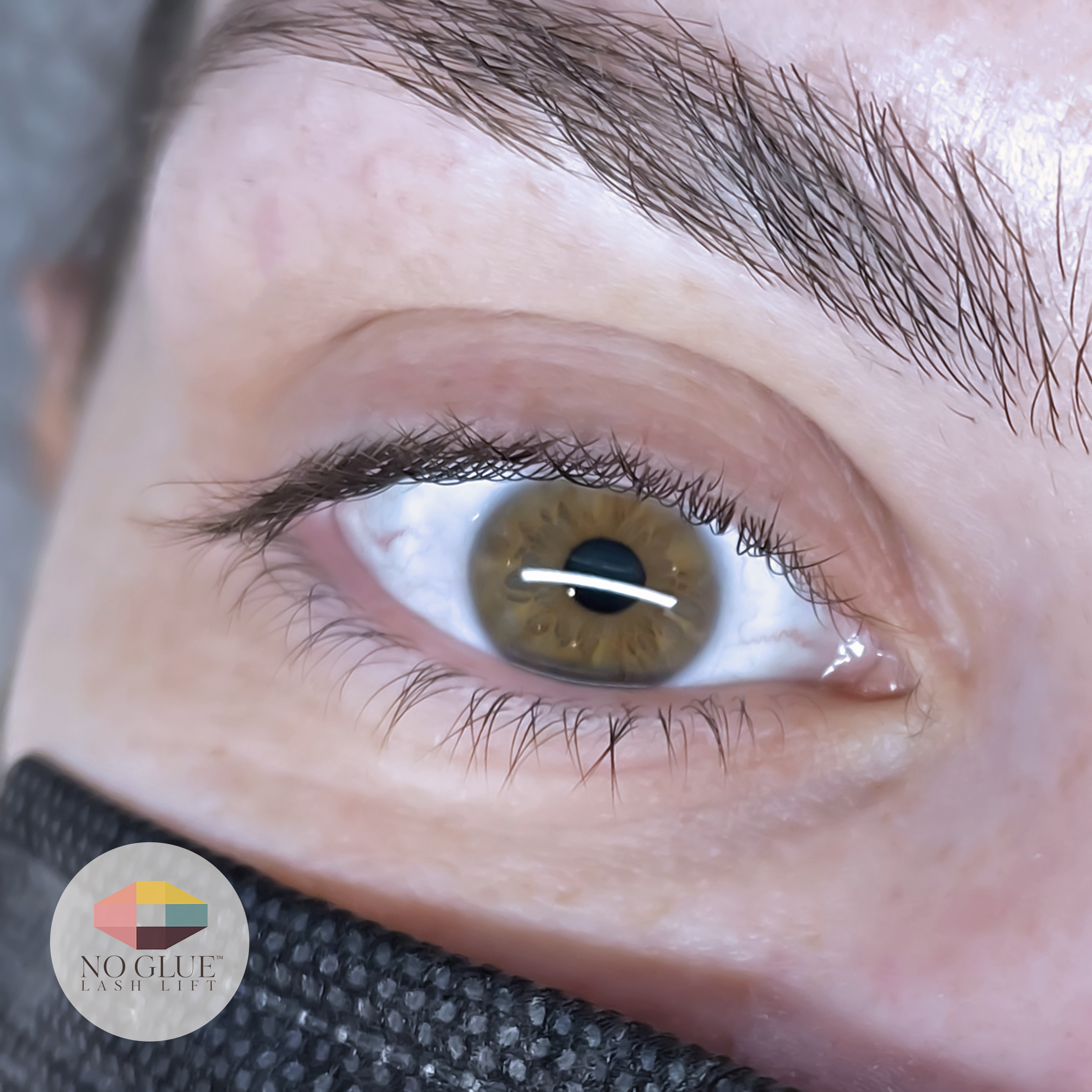 Before — Korean No-Glue Lash Lift