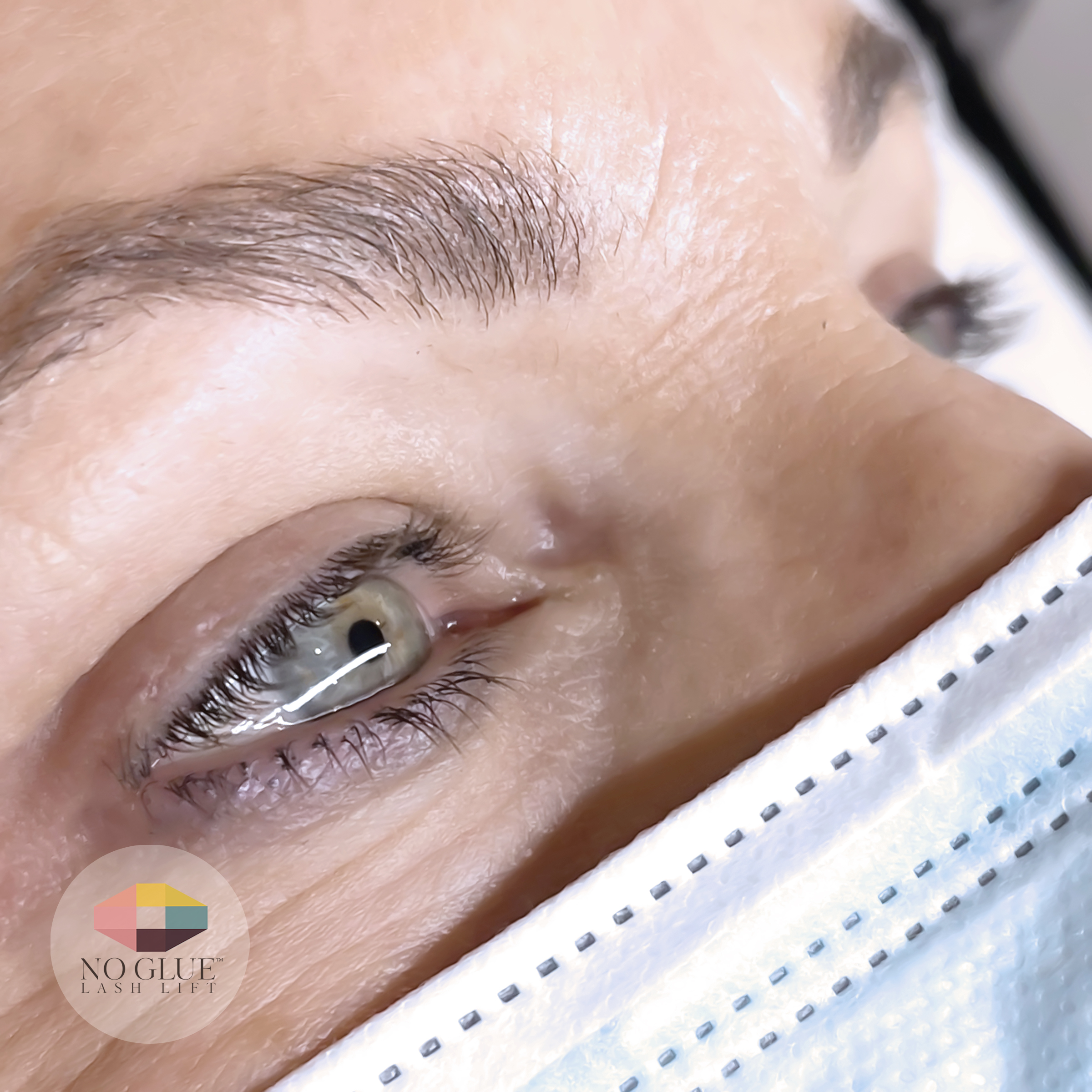 Before — Korean No-Glue Lash Lift